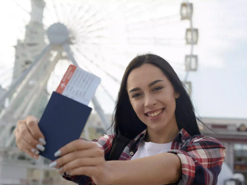 Approved visa